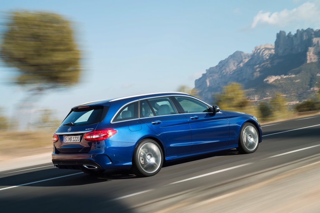 The 2014 Mercedes-Benz C-Class Estate. The 2014 Mercedes-Benz C-Class Estate.
